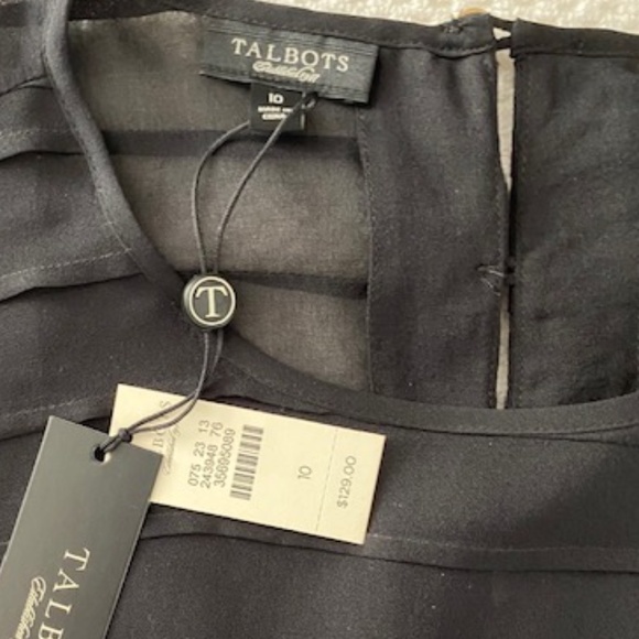 Talbot's Silk Top with Camisole (NWT) - Picture 1 of 16